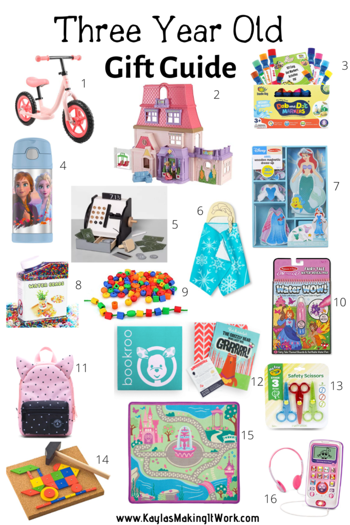 Best Gifts For Three Year Old Girls - Kayla's